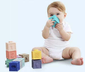 Interlocking Textured Cubes - Obsessed Littles