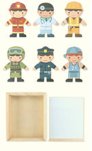 Load image into Gallery viewer, &quot;Uniforms&quot; Magnet Puzzle - Obsessed Littles