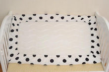 Load image into Gallery viewer, &quot;Polka Dots&quot; Fitted Crib Sheet - Obsessed Littles