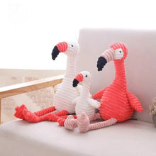 Load image into Gallery viewer, Corduroy Stuffed Flamingo - Obsessed Littles