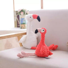 Load image into Gallery viewer, Corduroy Stuffed Flamingo - Obsessed Littles