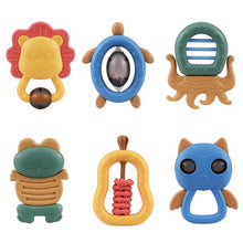 Load image into Gallery viewer, &quot;Earth-Toned Characters&quot; Rattle Set - Obsessed Littles