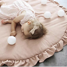 Load image into Gallery viewer, &quot;Romantic Ruffles&quot; Baby Mat - Obsessed Littles