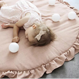 "Romantic Ruffles" Baby Mat - Obsessed Littles