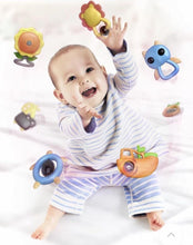 Load image into Gallery viewer, &quot;Earth-Toned Characters&quot; Rattle Set - Obsessed Littles