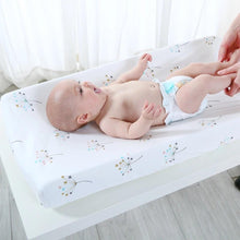 Load image into Gallery viewer, &quot;Dandelions&quot; Changing Pad Cover - Obsessed Littles