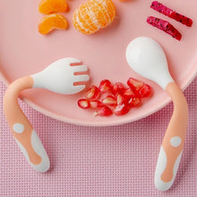 Load image into Gallery viewer, The Super-Bendy I Spoon and Spork Set - Obsessed Littles