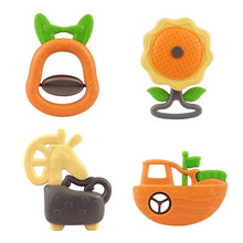 Load image into Gallery viewer, &quot;Earth-Toned Characters&quot; Rattle Set - Obsessed Littles