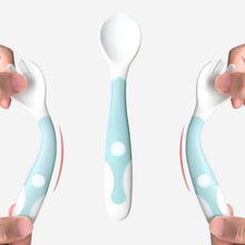 Load image into Gallery viewer, The Super-Bendy I Spoon and Spork Set - Obsessed Littles