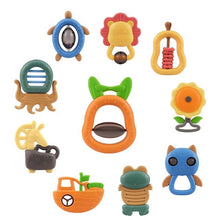 Load image into Gallery viewer, &quot;Earth-Toned Characters&quot; Rattle Set - Obsessed Littles